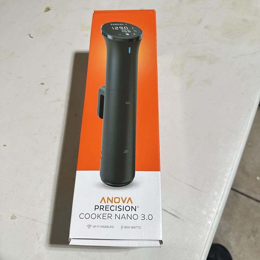 Anova Precision Cooker Nano 3.0 Sous Vide WiFi Enabled 850 Watts | New Sealed